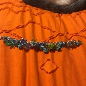 Floral Multicolor Charm Bracelet - Women Jewelry